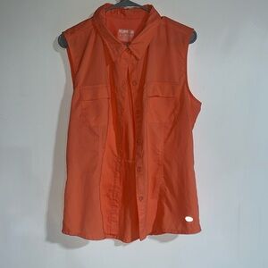 Women’s Reel vest NWOT orange color, size large